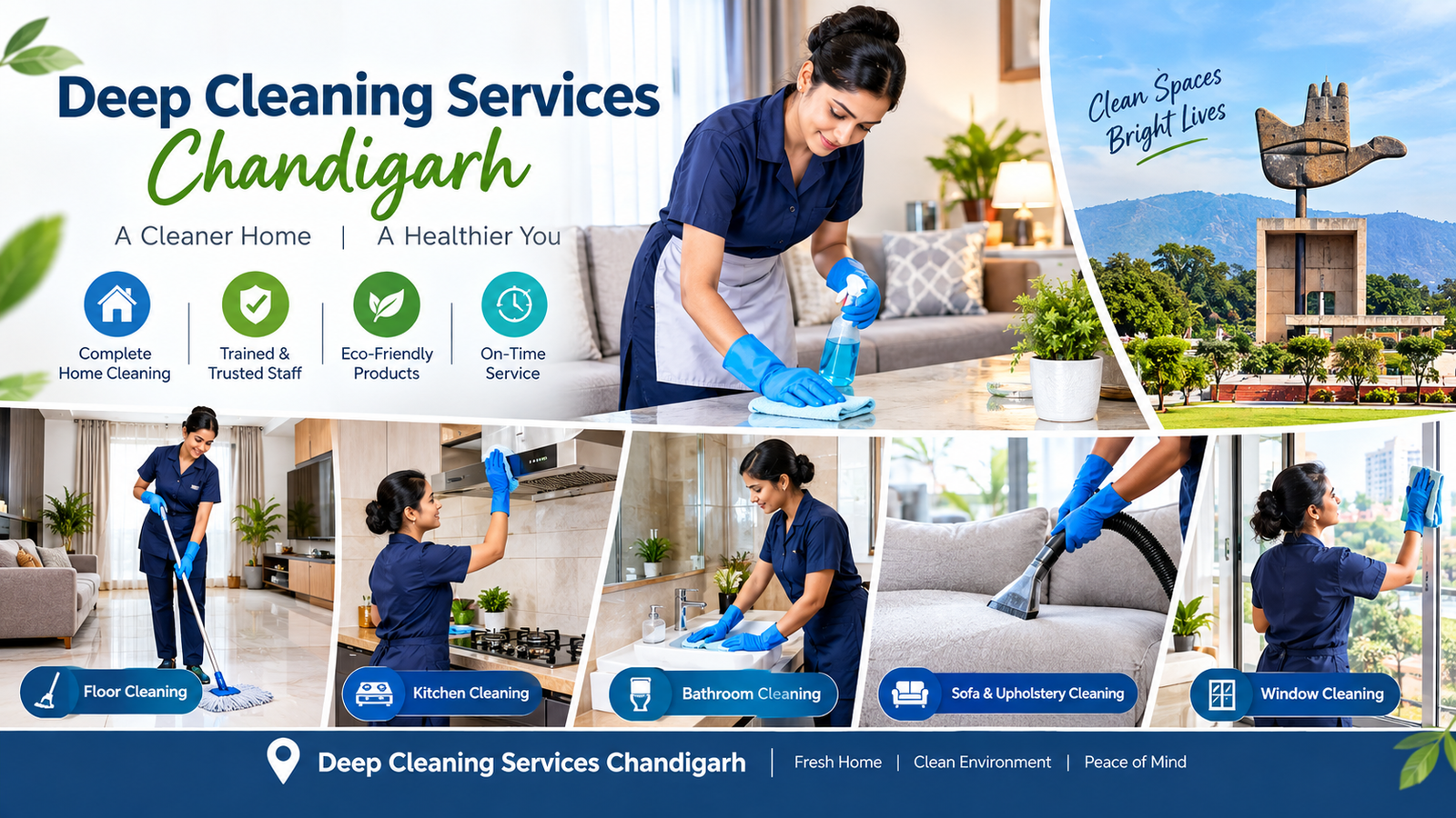 Read more about the article Deep Cleaning Services Chandigarh | Maid in Chandigarh
